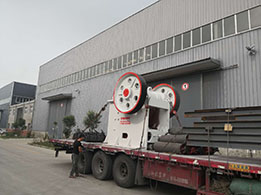 泰達顎式破碎機發往貴州破碎