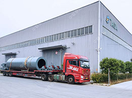 直徑2.4米的回轉窯發往內