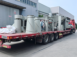 一套HGM80微粉磨加急發(fā)往安陽