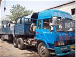 山東濟南鋸末烘干機發貨現場