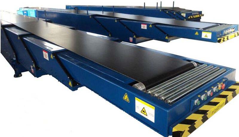 伸縮皮帶輸送機使用案列