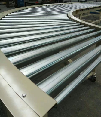 東營積放式滾筒輸送機